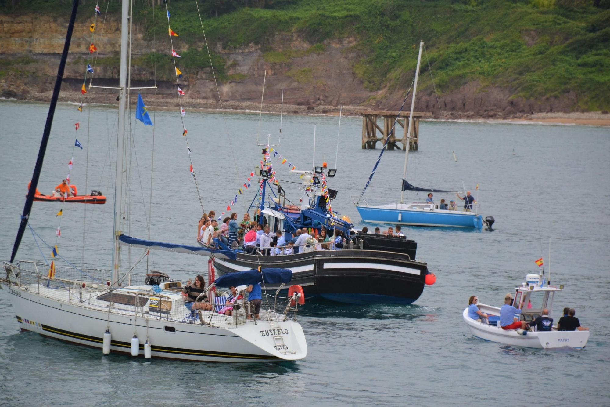 Lastres celebró la Virgen del Carmen