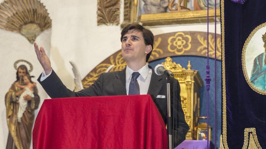 Ríos Cabrillana pregona la Semana Santa de El Burgo