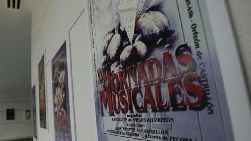 Las jornadas musicales, en carteles Exposición «Mixta»
