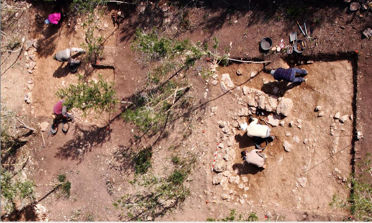 El primer yacimiento islámico de Cabrera, descubierto bajo una barraca de soldados de Napoleón