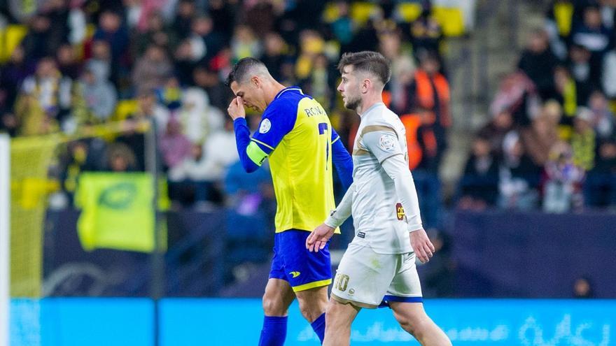 El cordobés Medrán pone un gol en la polémica victoria del Al Nassr de Cristiano