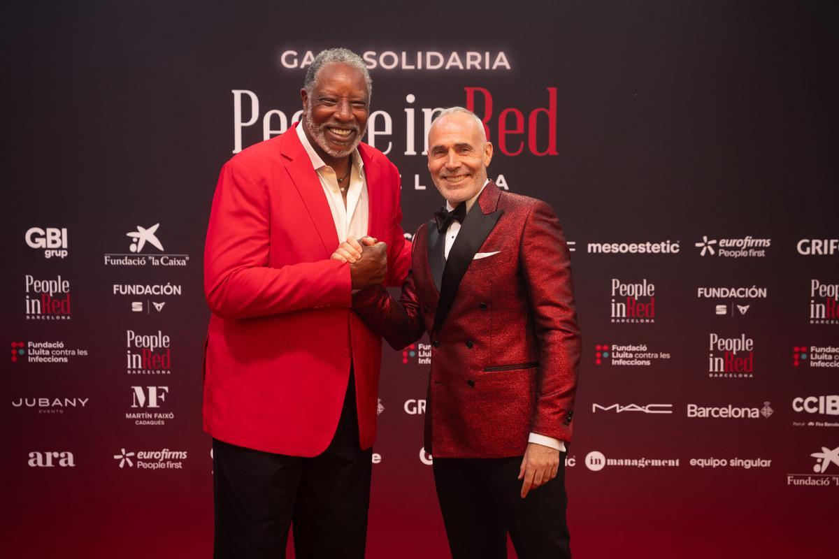Audie Norris y Àlex Corretja.