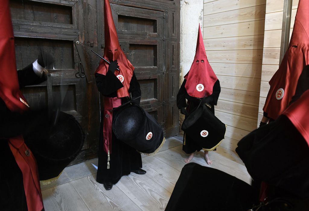 La procesión del Viernes Santo de Murcia, en imágenes