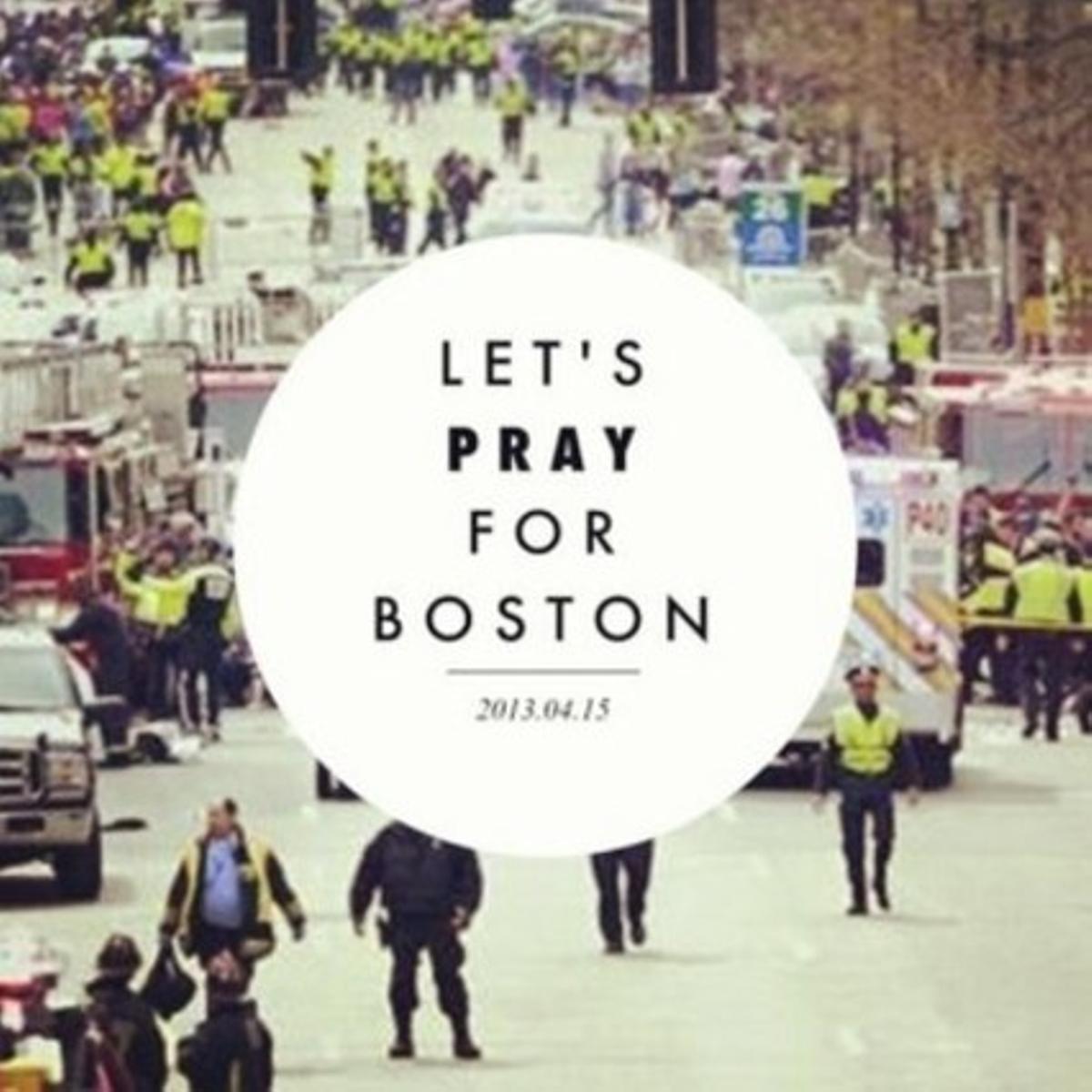 El lema ’Resa per Boston’ ha estat un dels més utilitzats a les xarxes socials. El lema ’Resa per Boston’ ha estat un dels més utilitzats a les xarxes socials.