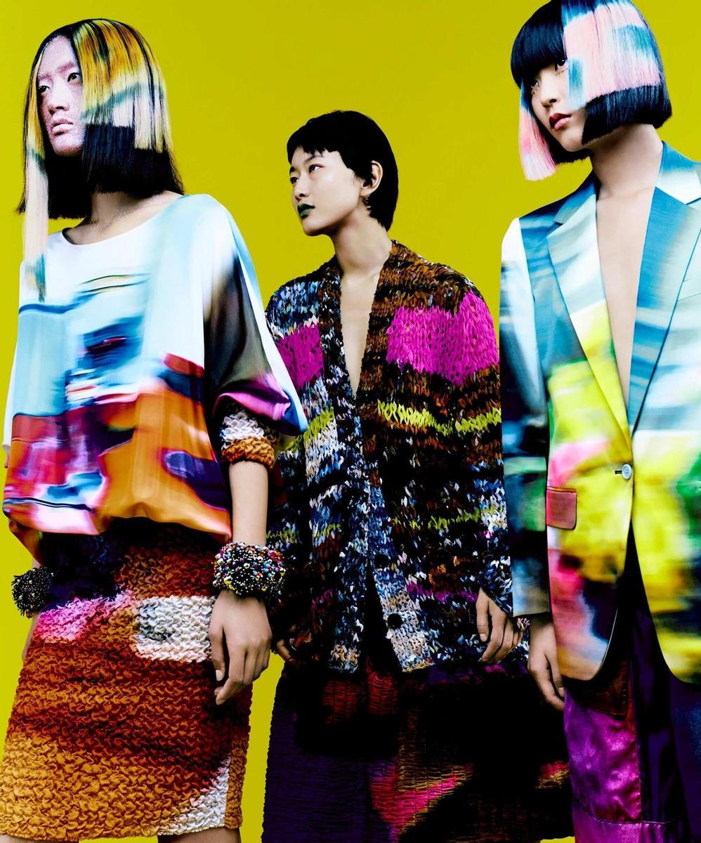 El punto 'popcorn' en la colección primavera-verano 2022 de Dries Van Noten