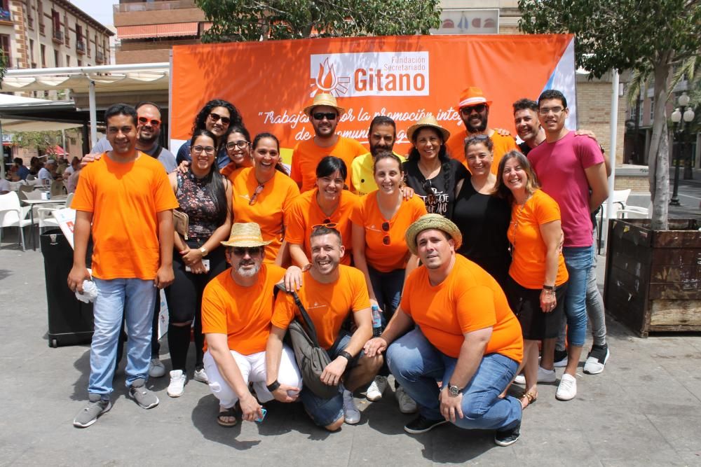 La jornada de puertas abiertas se celebró en la plaza del Mercado