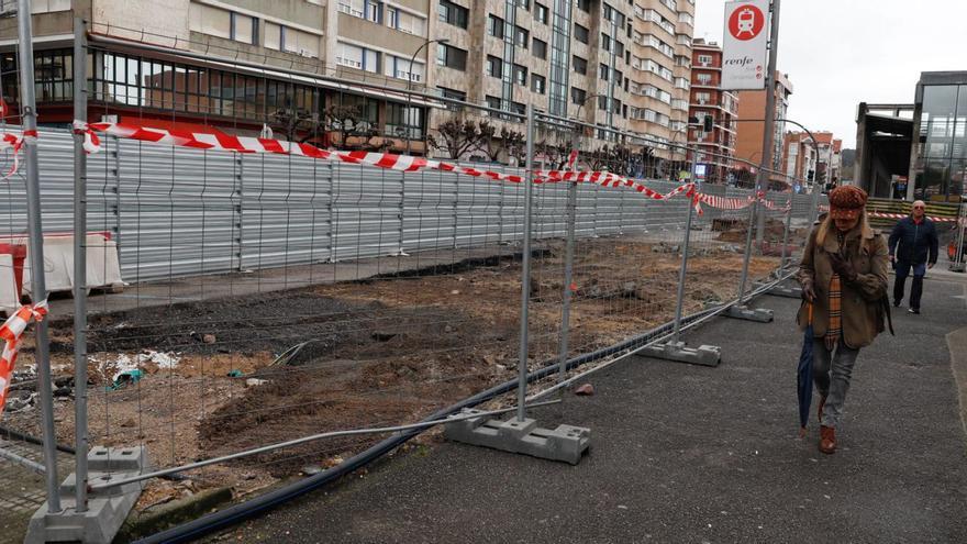 Los espacios para la gran marquesina de la estación toman forma | MARA VILLAMUZA
