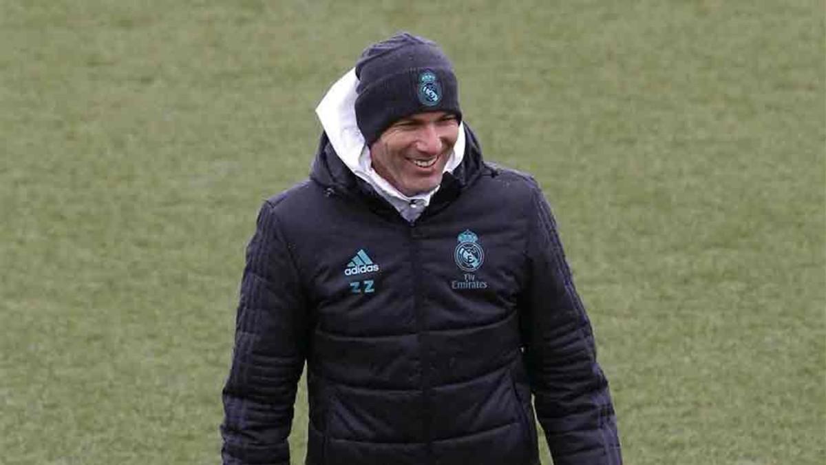 Zidane no quiere altas y bajas en el mercado invernal