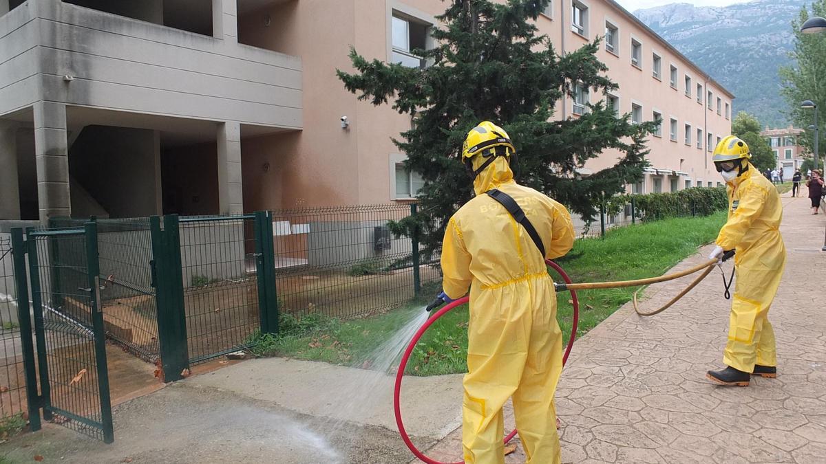 La residencia de ancianos de Sóller suma ya 107 positivos por coronavirus