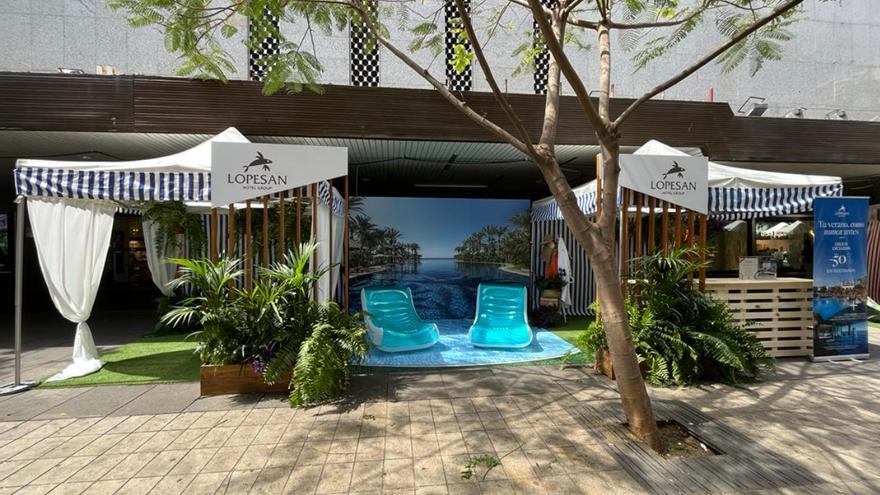 Lopesan Hotel Group lleva la piscina infinita del Costa Meloneras a la Feria de Vacaciones de El Corte Inglés