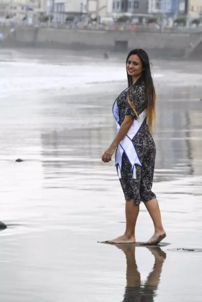 Candidata a Reina del Carnaval de Las Palmas de Gran Canaria: Míriam Silva Sánchez