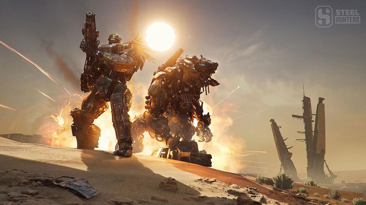 Steel Hunters: Wargaming lanza su nuevo título de disparos con mechs y mucha estrategia