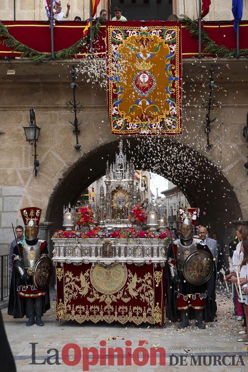 Fiestas de Caravaca: Procesión de regreso a la Basílica