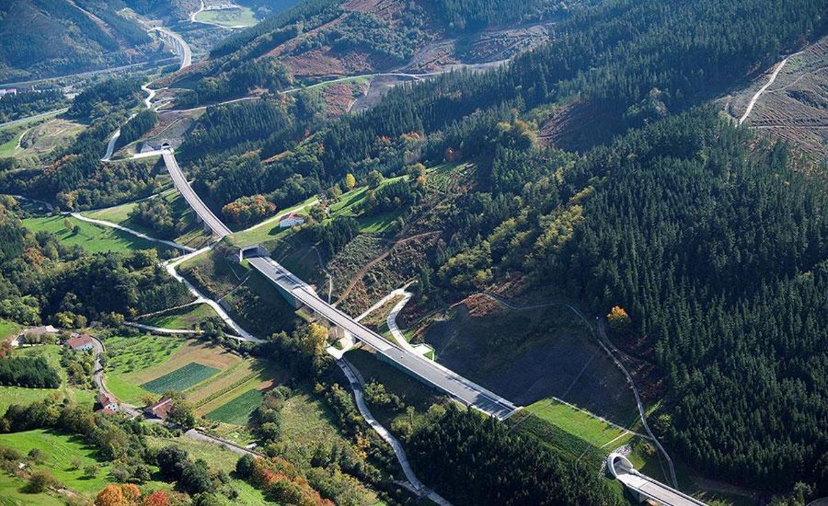 El País Vasco es una de las autonomías con más kilómetros de carreteras de alta capacidad.