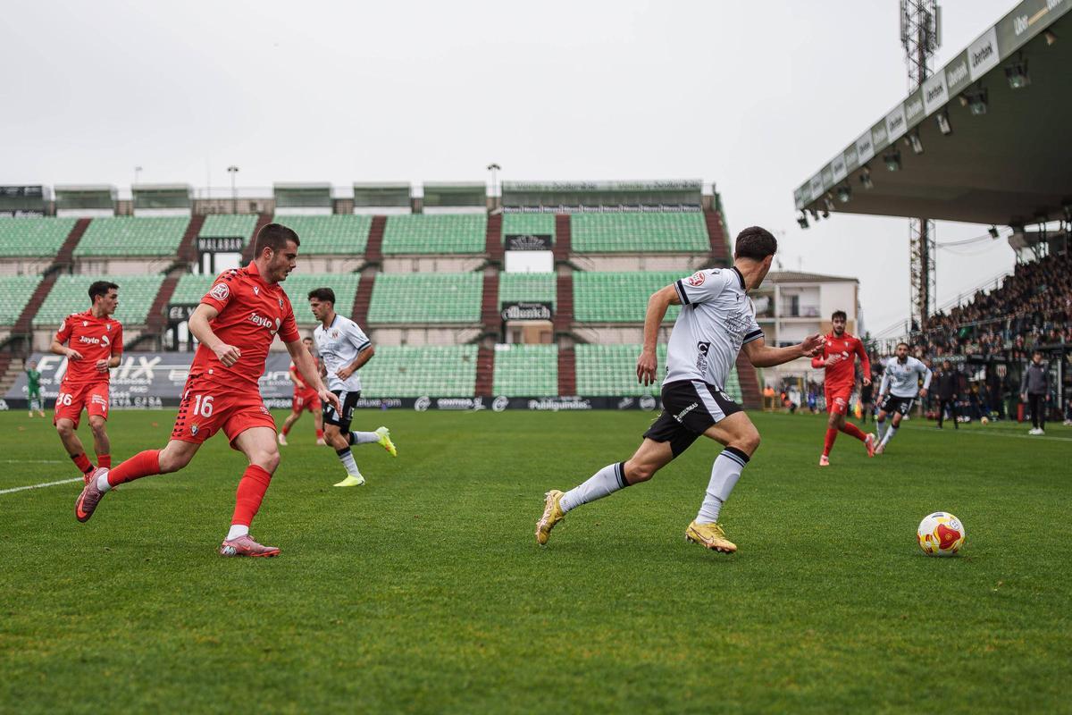 Las imágenes del Mérida - Osasuna B Las imágenes del Mérida - Osasuna B