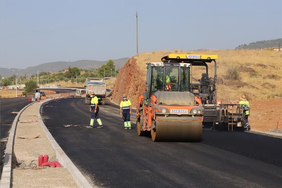 Imágenes de la evolución de las obras de la Ronda Norte