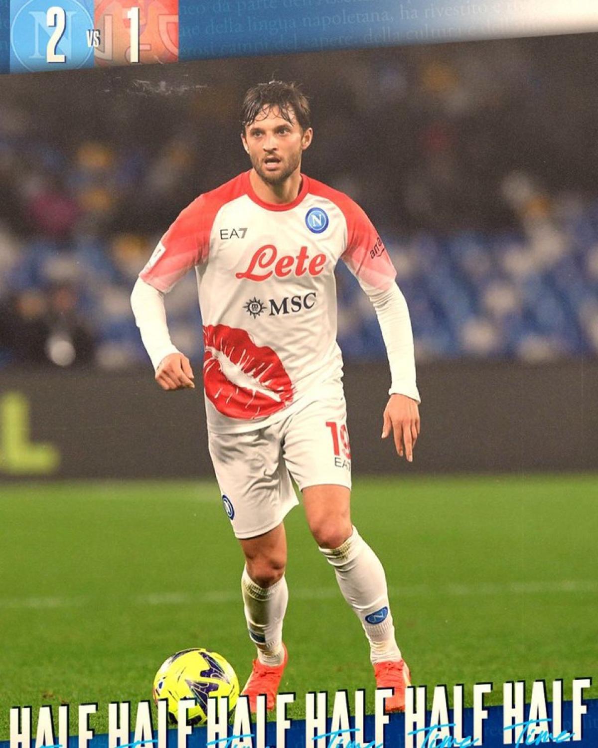 Camiseta de San Valentín del Napoli