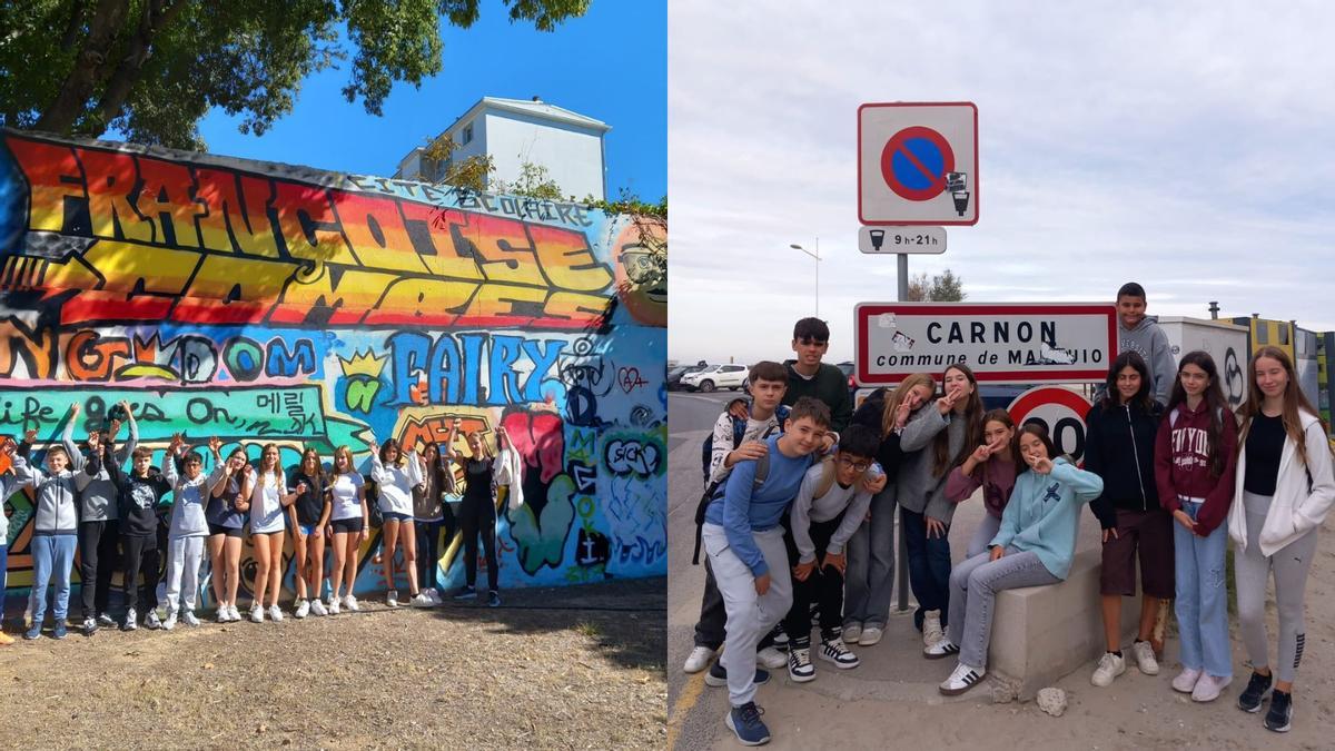 Estudiantes del IES Andalán completan un enriquecedor intercambio en Montpellier