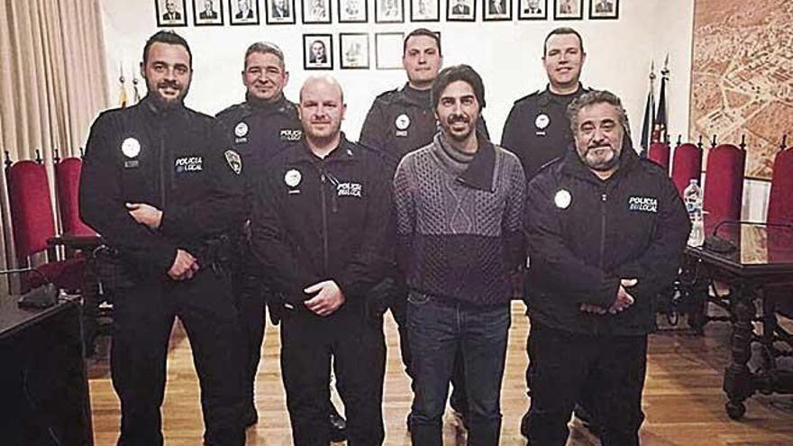 Cinco policías con plaza fija para ses Salines