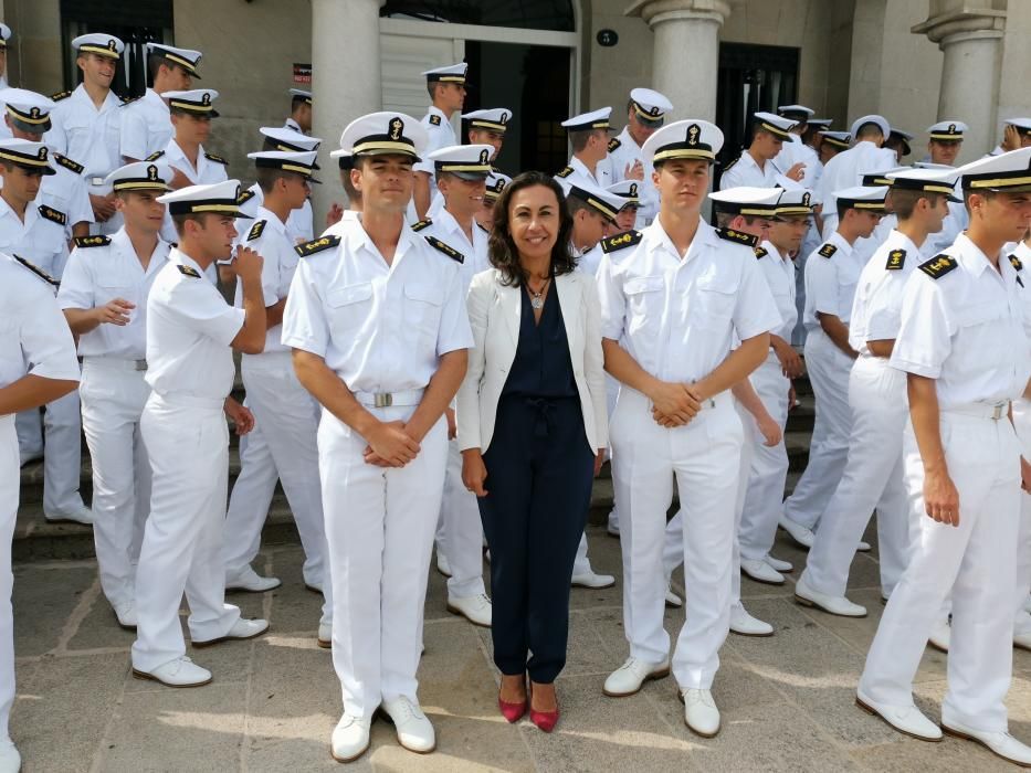 Récord de mujeres en la Escuela Naval. De los 111 alumnos de este año 11 son chicas, la cifra más alta hasta ahora