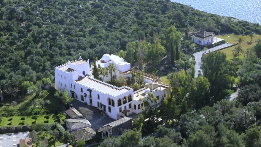 Luftaufnahme vom Museum Sa Bassa Blanca bei Alcúdia.