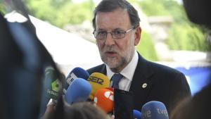 Mariano Rajoy, en Bruselas.