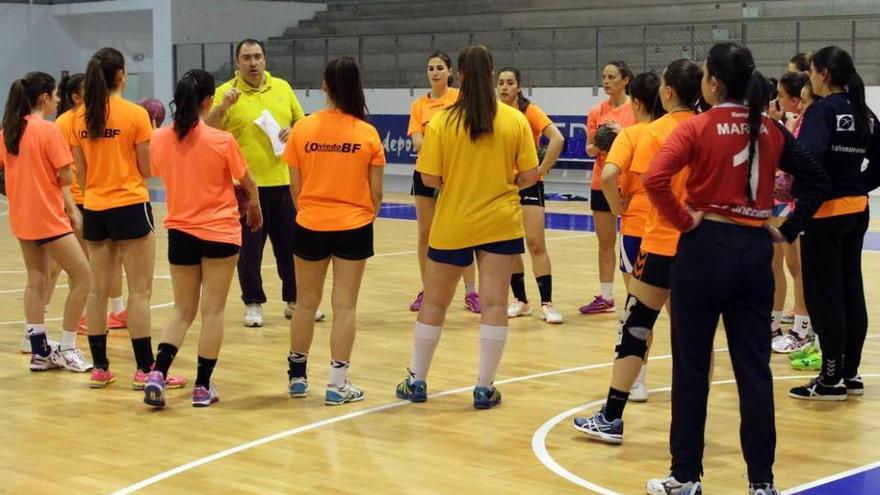 Un entrenamiento del Jofemesa esta semana.