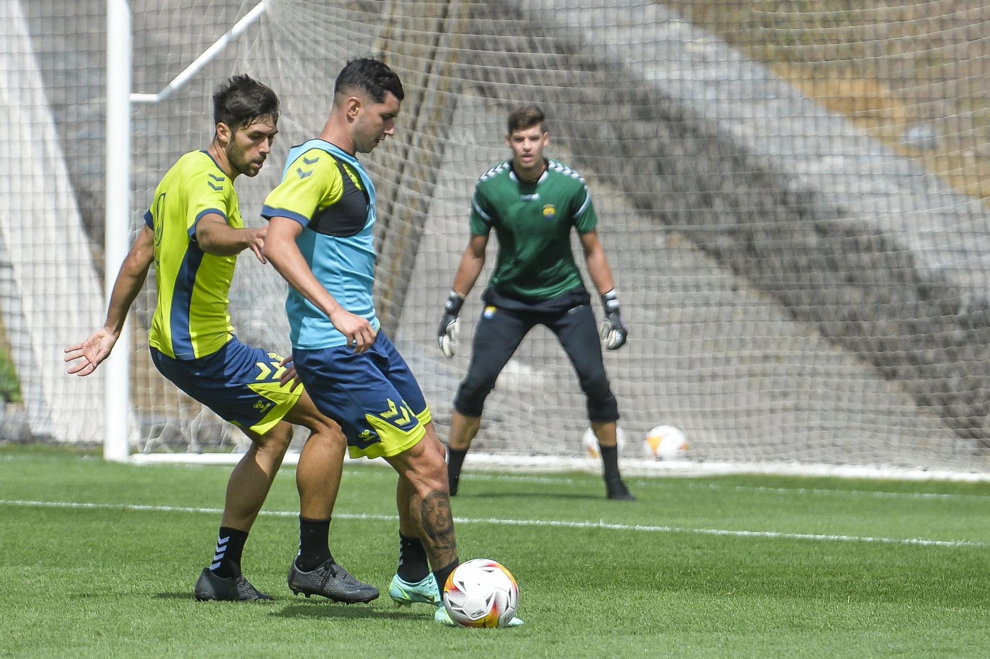 Entrenamiento de la UD Las Palmas