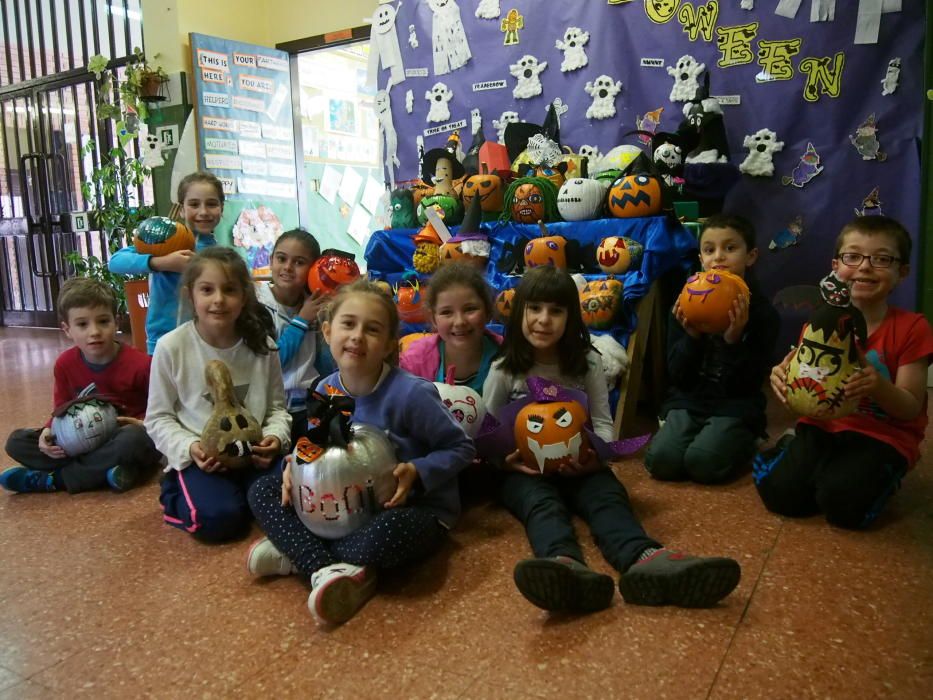 Fiesta Hallowe en el Colegio Xentiquina de Lieres