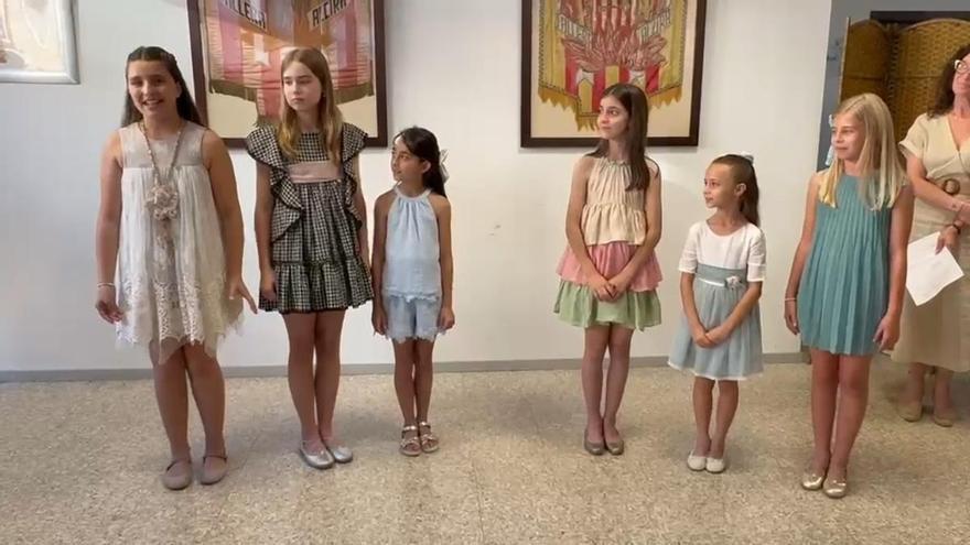 Estas son las candidatas a fallera mayor infantil de Alzira