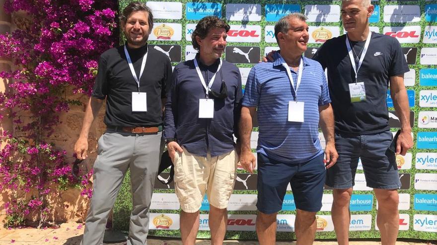 Constelación de estrellas del fútbol en un torneo de golf en Mallorca