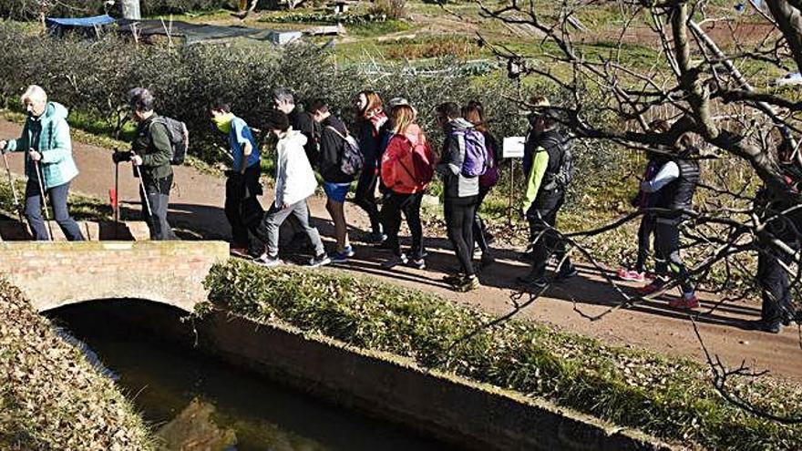 Imatge de l&#039;edició de l&#039;any passat de la clàssica Marxa del Terme de Sant Fruitós de Bages