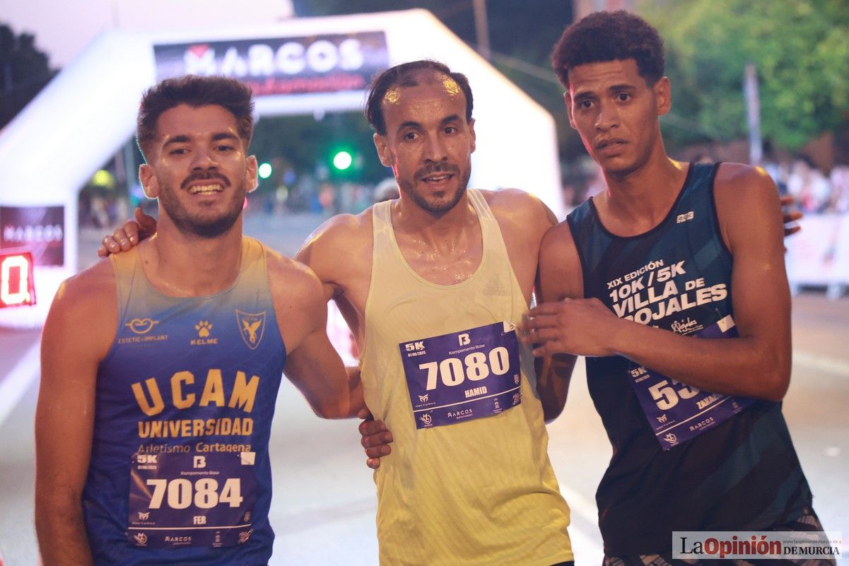 Las mejores imágenes de la carrera nocturna de Murcia