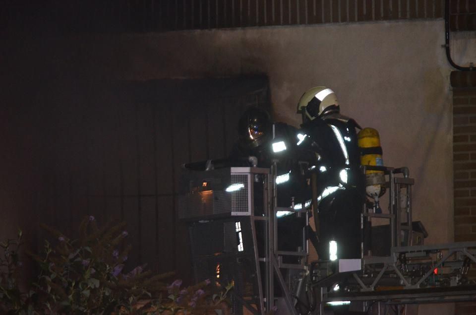 Incendio en la calle Cervantes