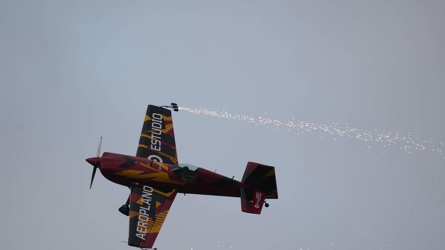 El "Sunset Air Show" del Festival Aéreo de Gijón