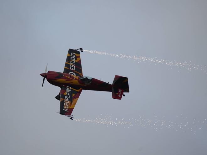 El "Sunset Air Show" del Festival Aéreo de Gijón