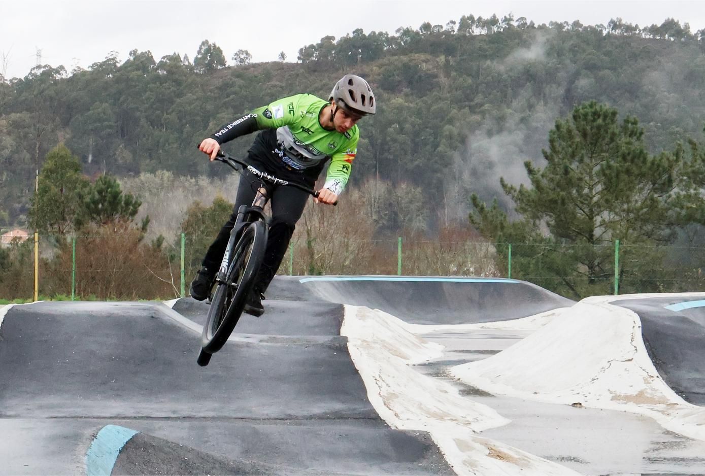 Los ciclistas del Ponte Bike dan el gran salto