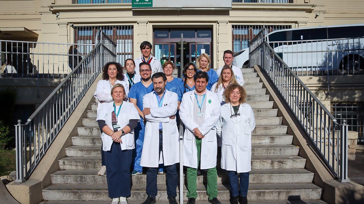 Equipo de hematología encargado del programa de quimioterapia domiciliaria