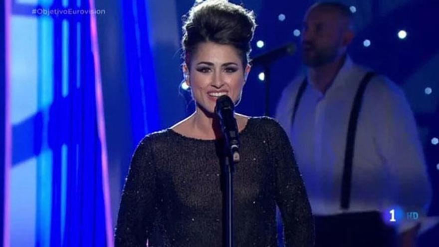 Barei, la representante española en Eurovisión 2016.