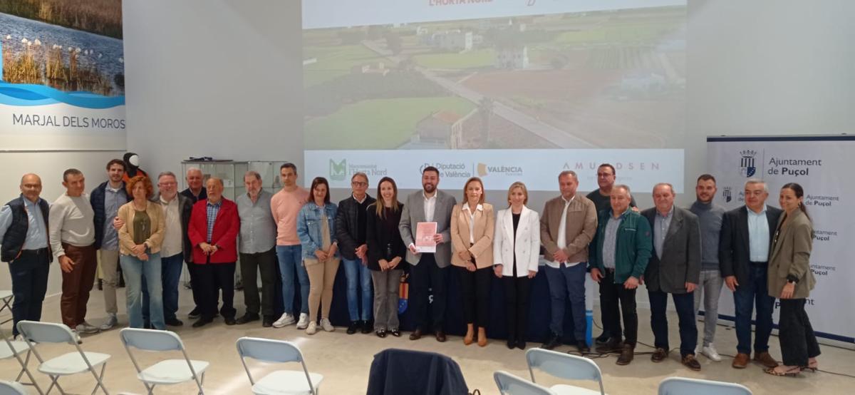 Alcaldes y concejales de los municipios de l'Horta Nord