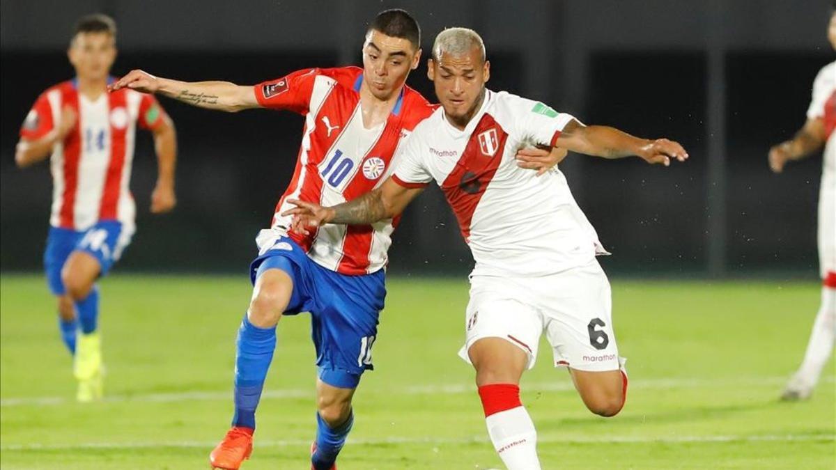 Perú y Paraguay terminó igualado en el debut de Eliminatorias Catar 2022