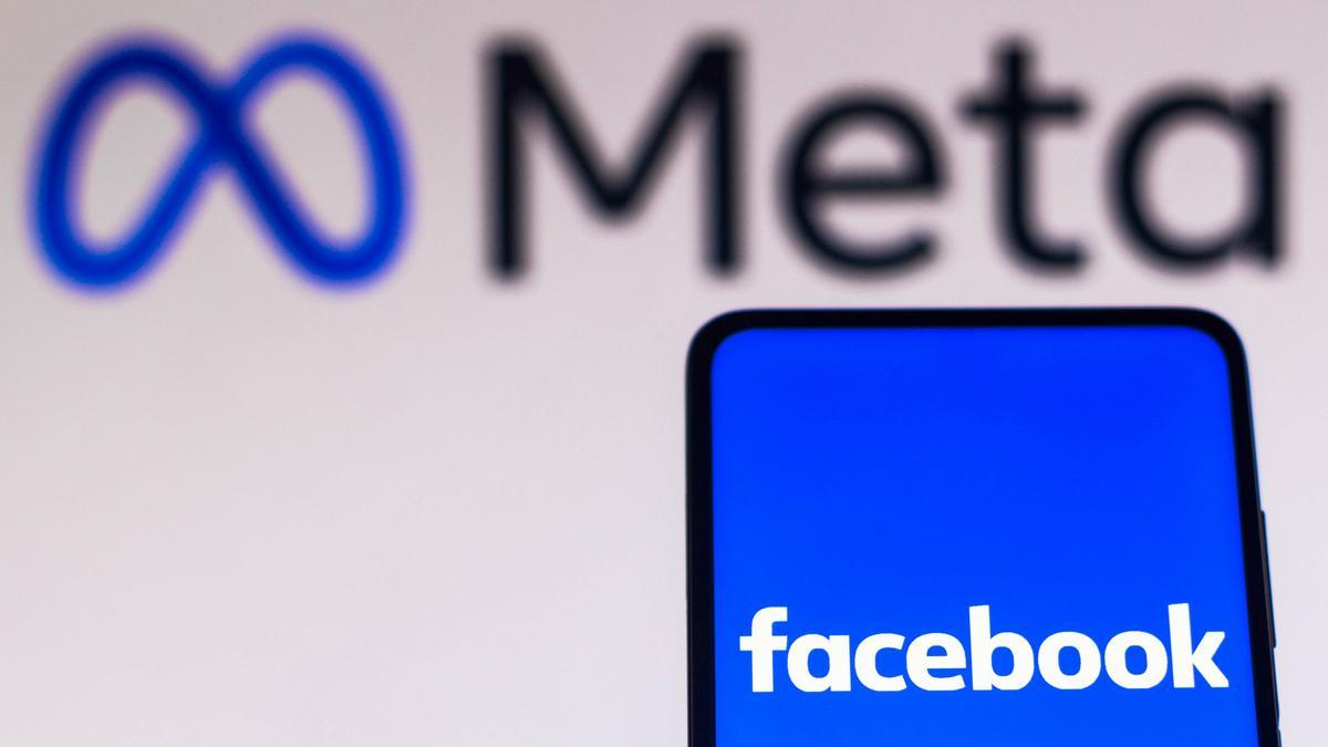 Logo de Meta y Facebook.