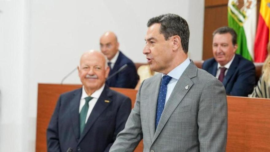 Moreno abre hoy el debate de investidura con la incógnita de si tendrá el apoyo de Vox