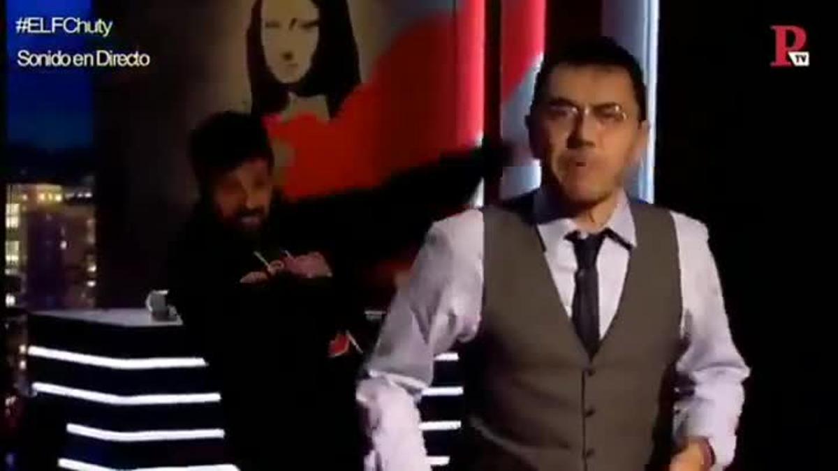 El rap de Monedero para su programa 'En la frontera'.