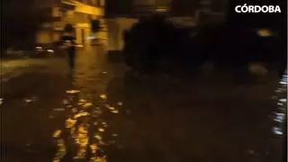 La avenida del Corregidor, en Córdoba, inundada