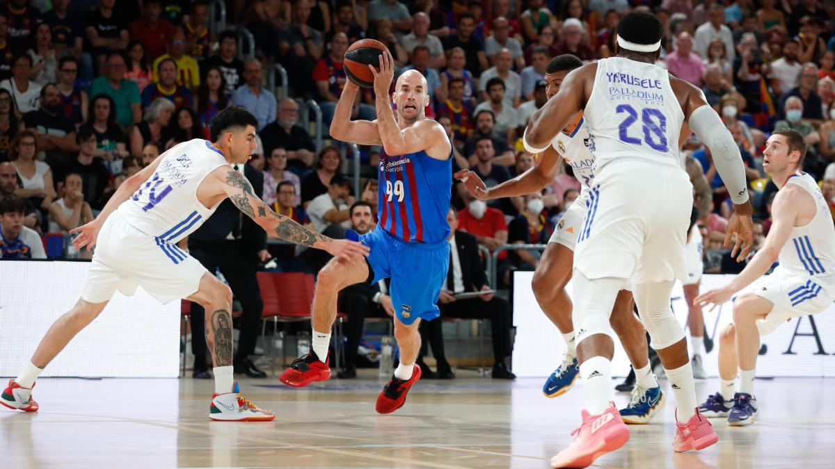 Calathes lo intentó todo para superar al Real Madrid