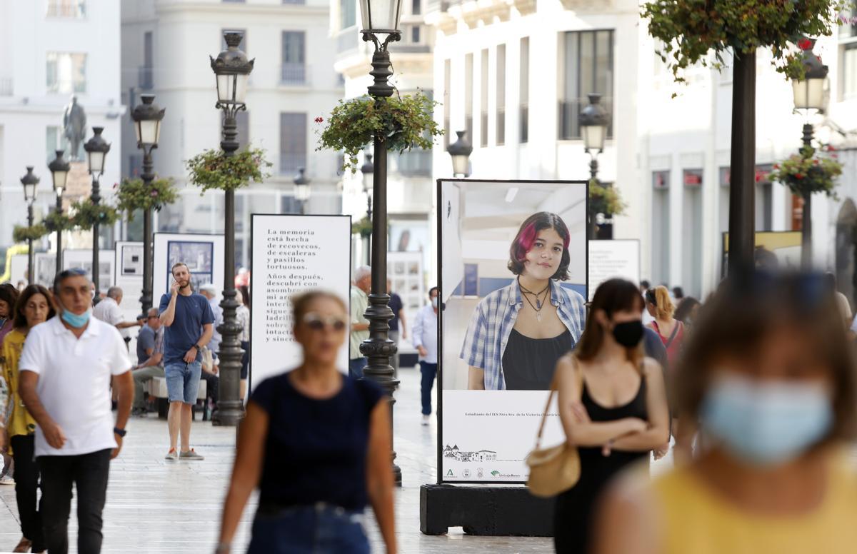 175 aniversario de los institutos Gaona y Martiricos en una exposición en la calle Larios 175 aniversario de los institutos Gaona y Martiricos en una exposición en la calle Larios