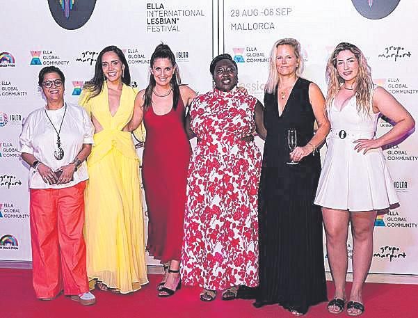 Raga da Silva, Gisele Palma, Carlota, Lady Phyll, Kristin Hansen y Dj Delva.