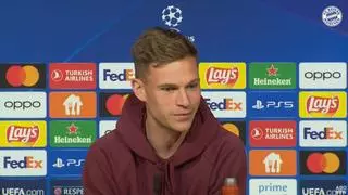 Kimmich. "¿El Real Madrid? No todo es suerte"