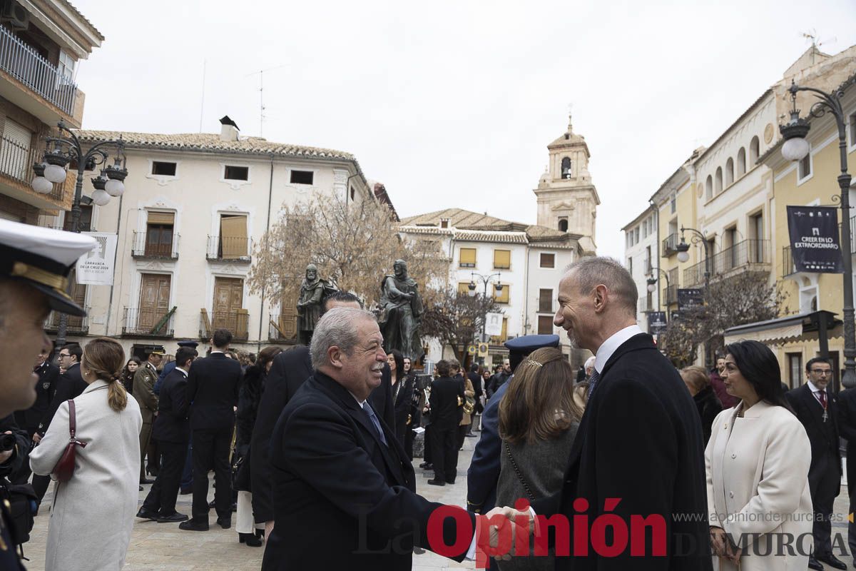 Clausura Año Jubilar de Caravaca (recepción de invitados)